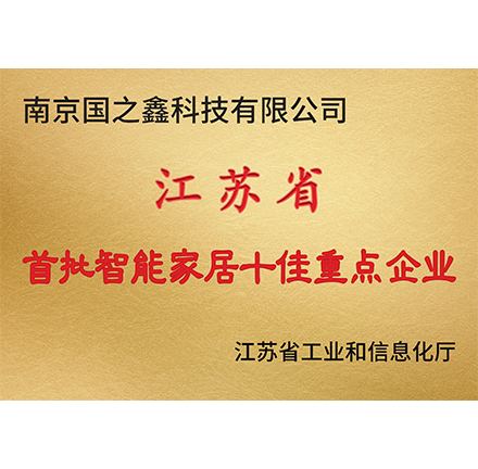 江蘇省十佳重點(diǎn)企業(yè)